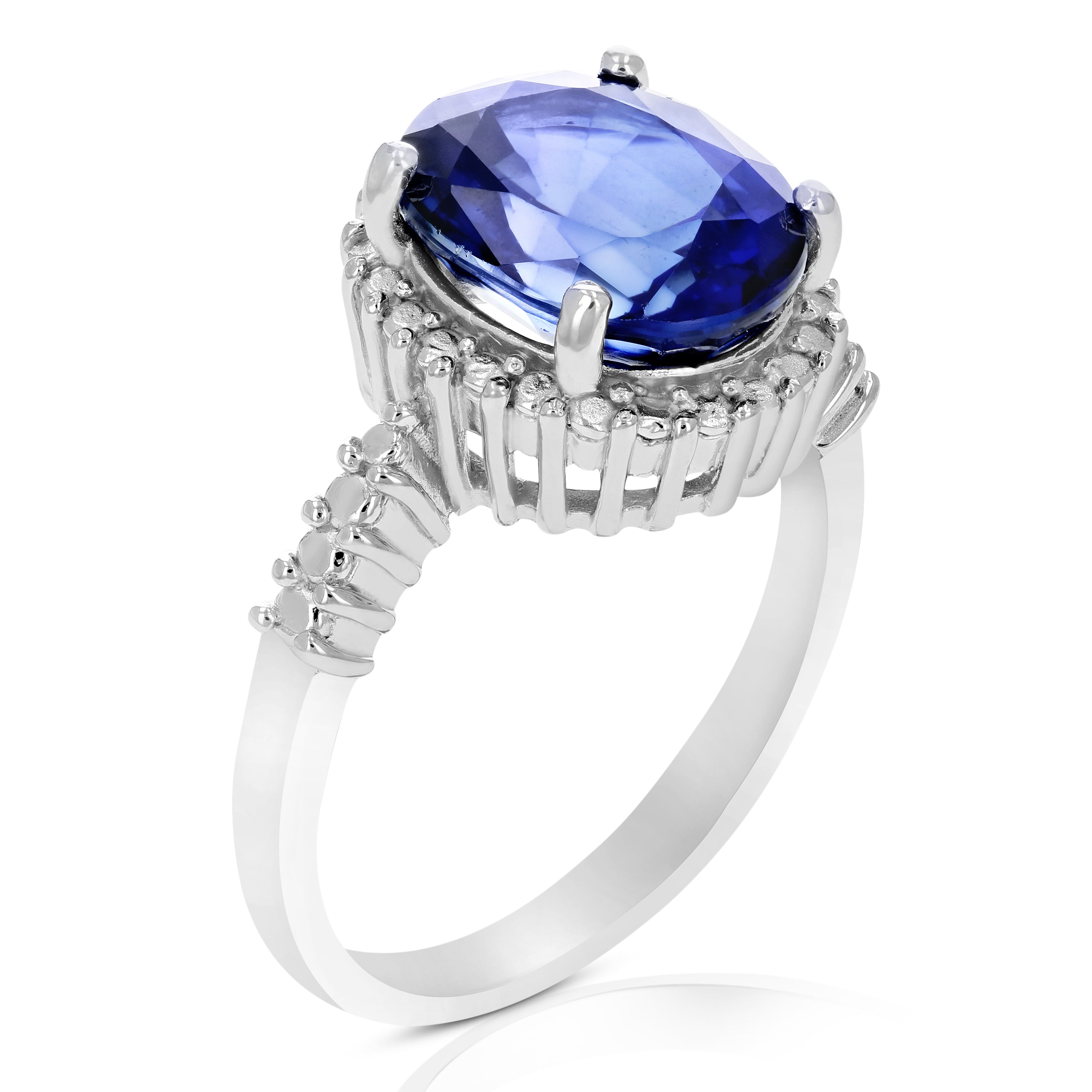 Shops 925 sterling silver sapphire rings