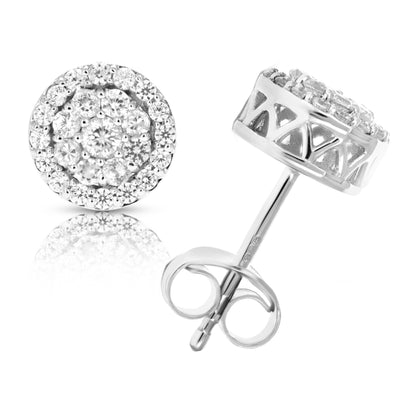 Diamond Stud Earrings