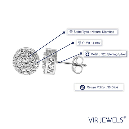 Classic Diamond Stud Earrings