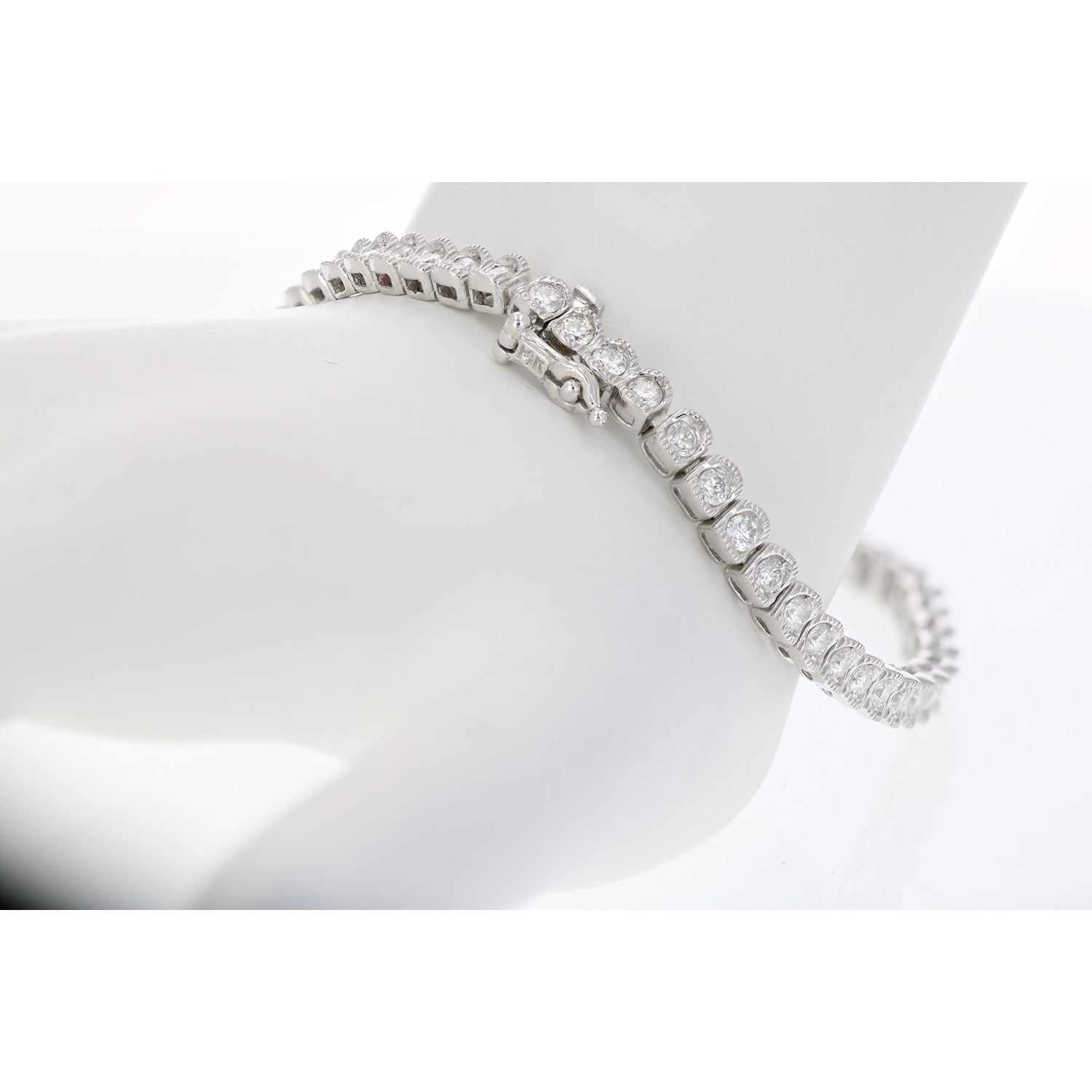 Cushion Shape Tennis Bracelet