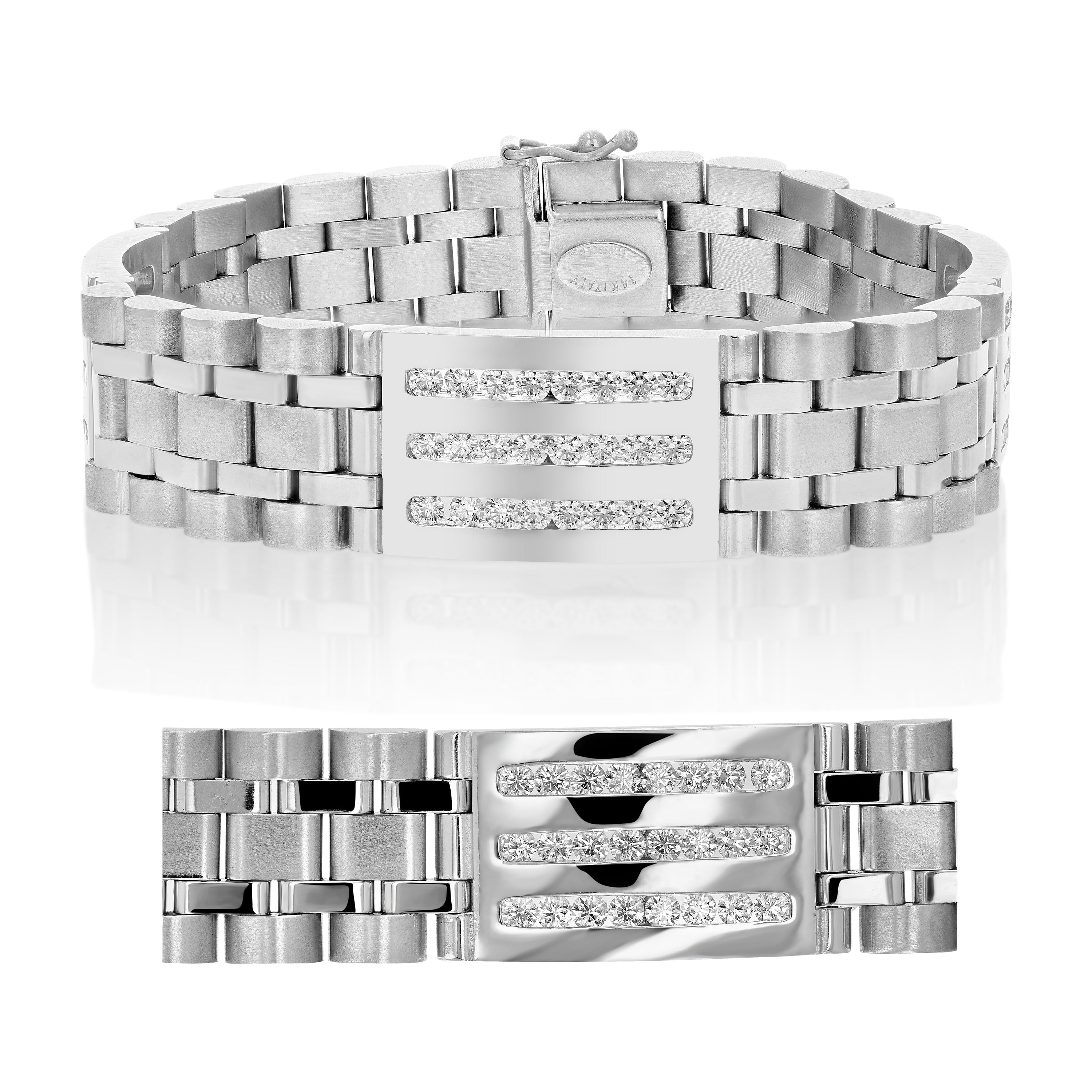 Captivating Diamond Italian Bracelet