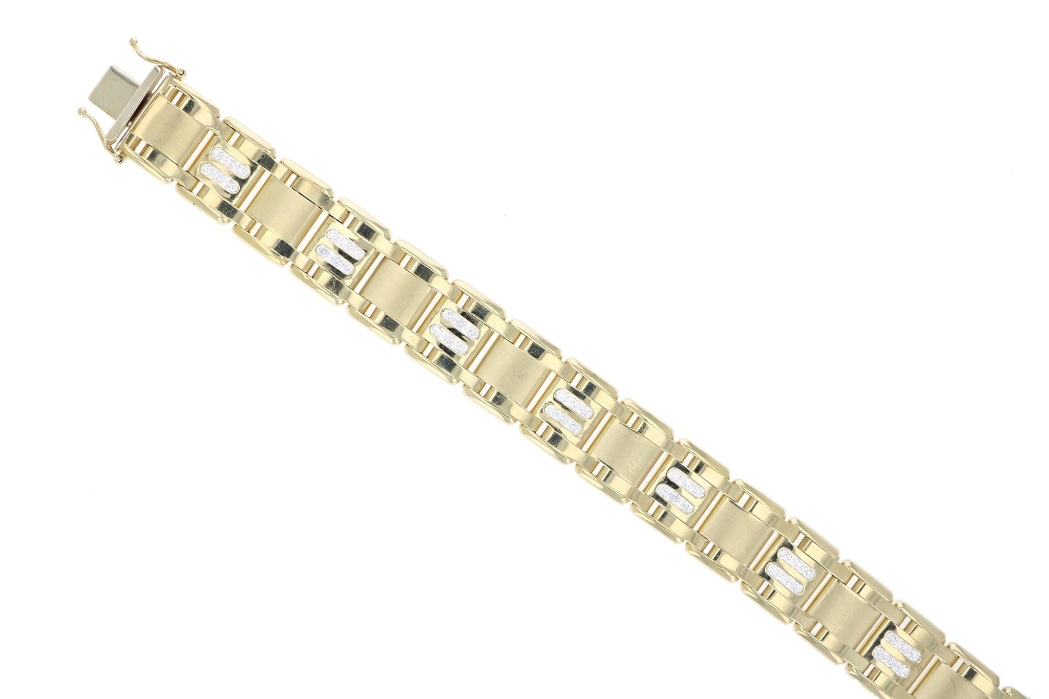 Shop Exquisite18kt Italian stretch gold bracelet | Buy Now