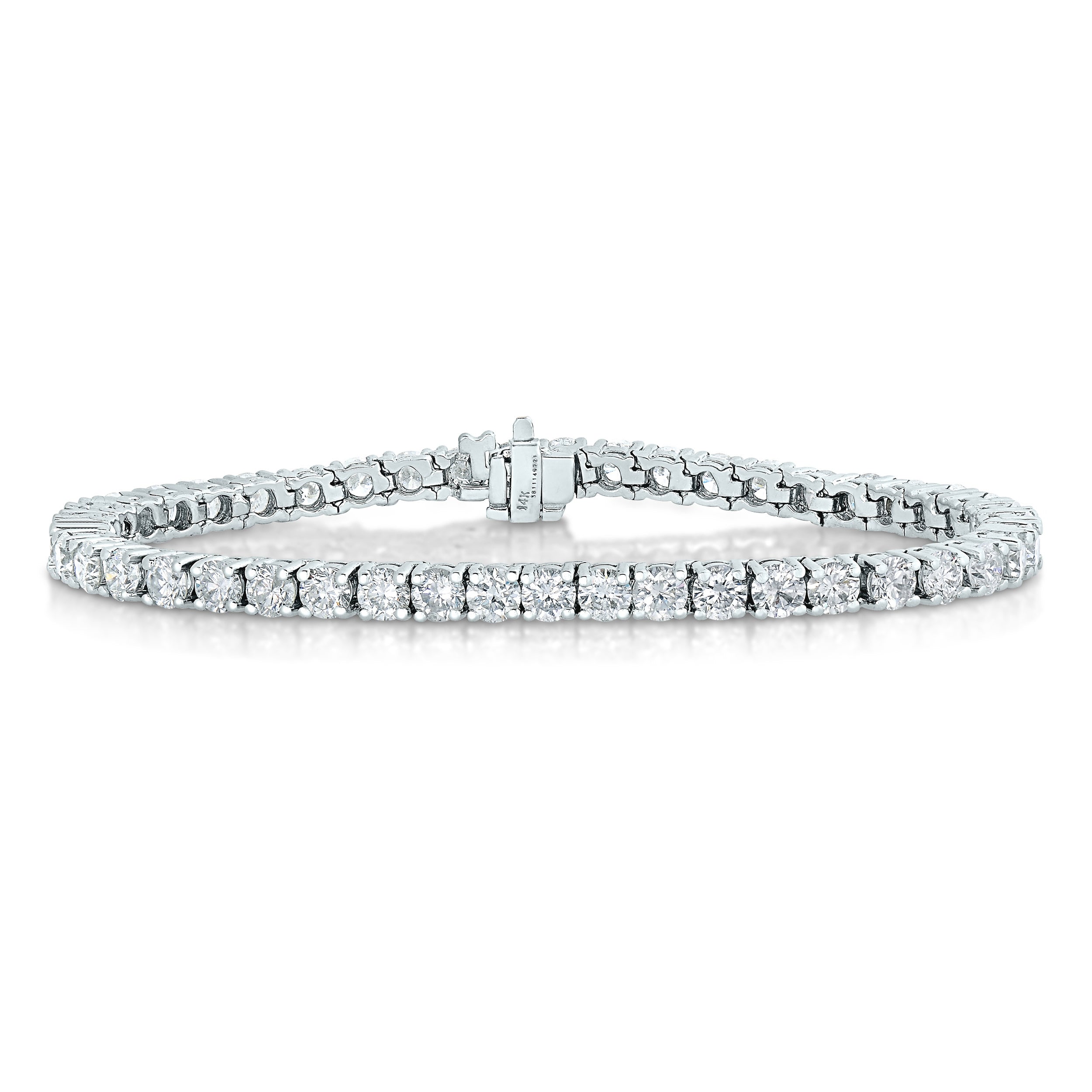 Round Diamond Tennis Bracelet