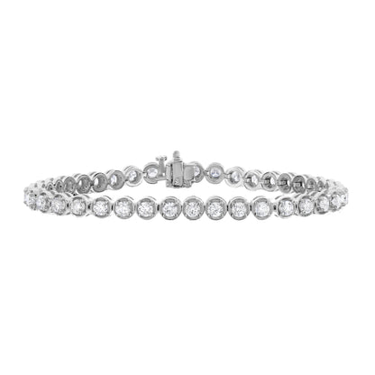 Diamond Bubble Tennis Bracelet