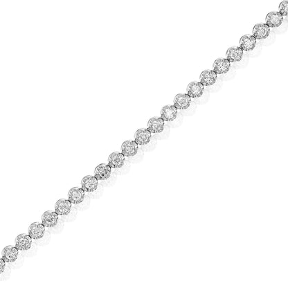 Small Diamond Tennis Bracelet