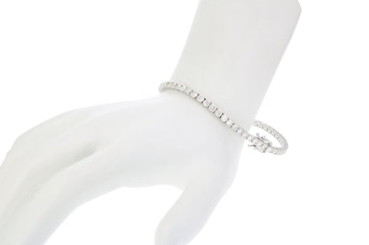 Prong Round Diamond Bracelet