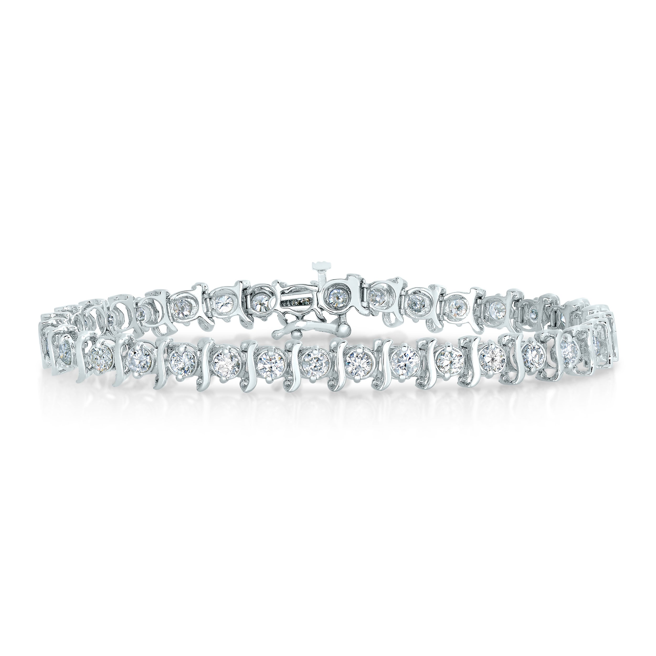 S Link Diamond Bracelet