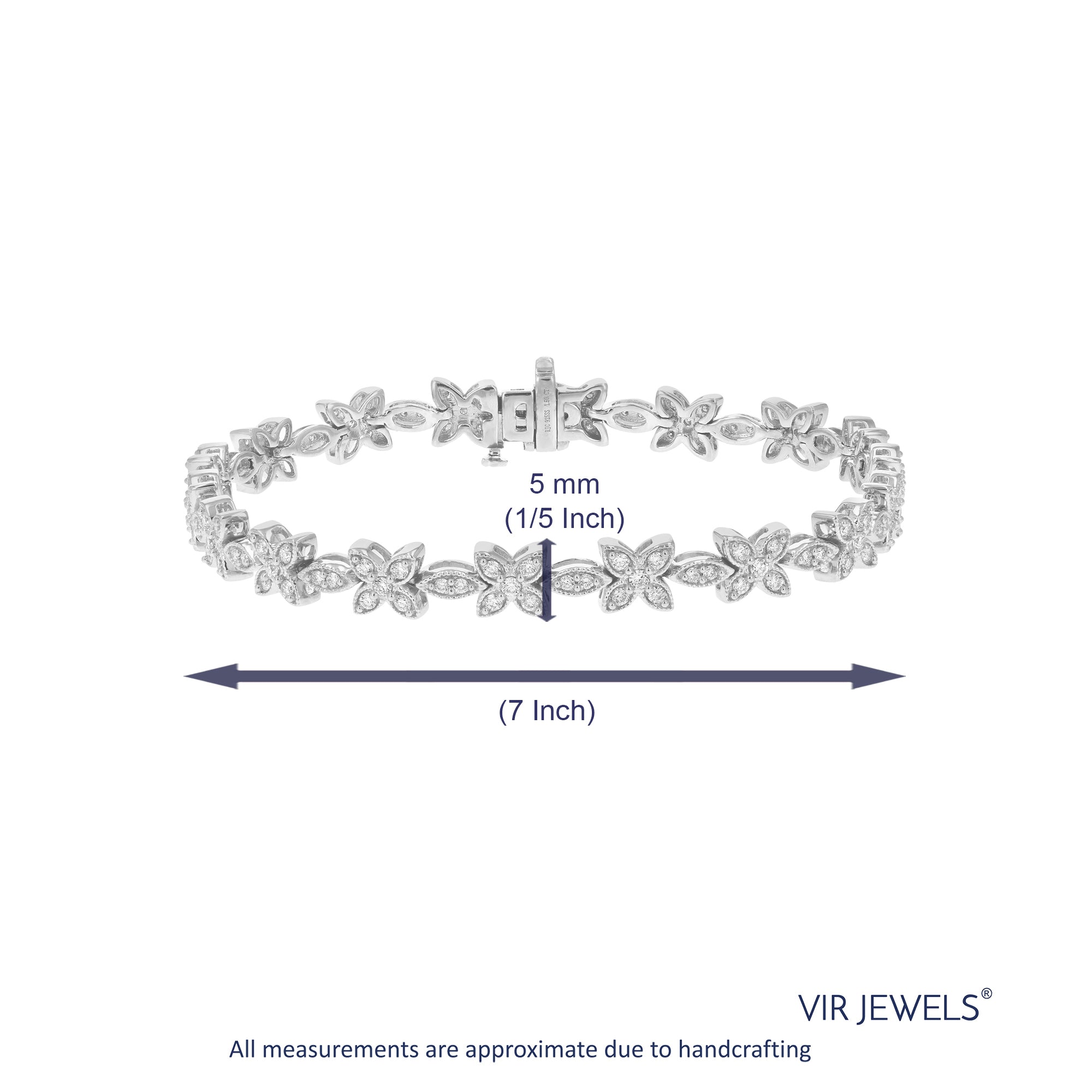 Gold Three Emerald-Cut Illusion Diamond Tennis Bracelet | Tennis bracelet  diamond, White gold, Jewelry