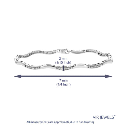 Wave Fashion Lab Diamond Bracelet