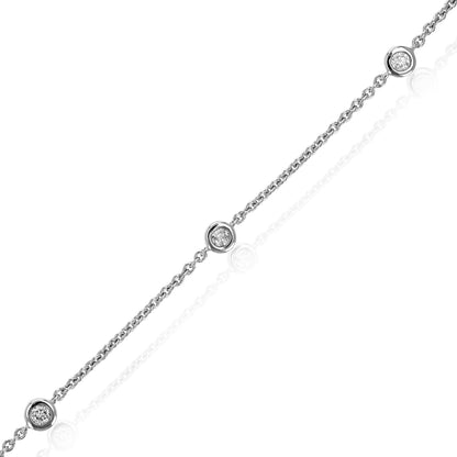 Bubble Station Diamond Bracelet