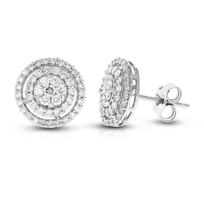 Composite Diamonds Stud Earrings