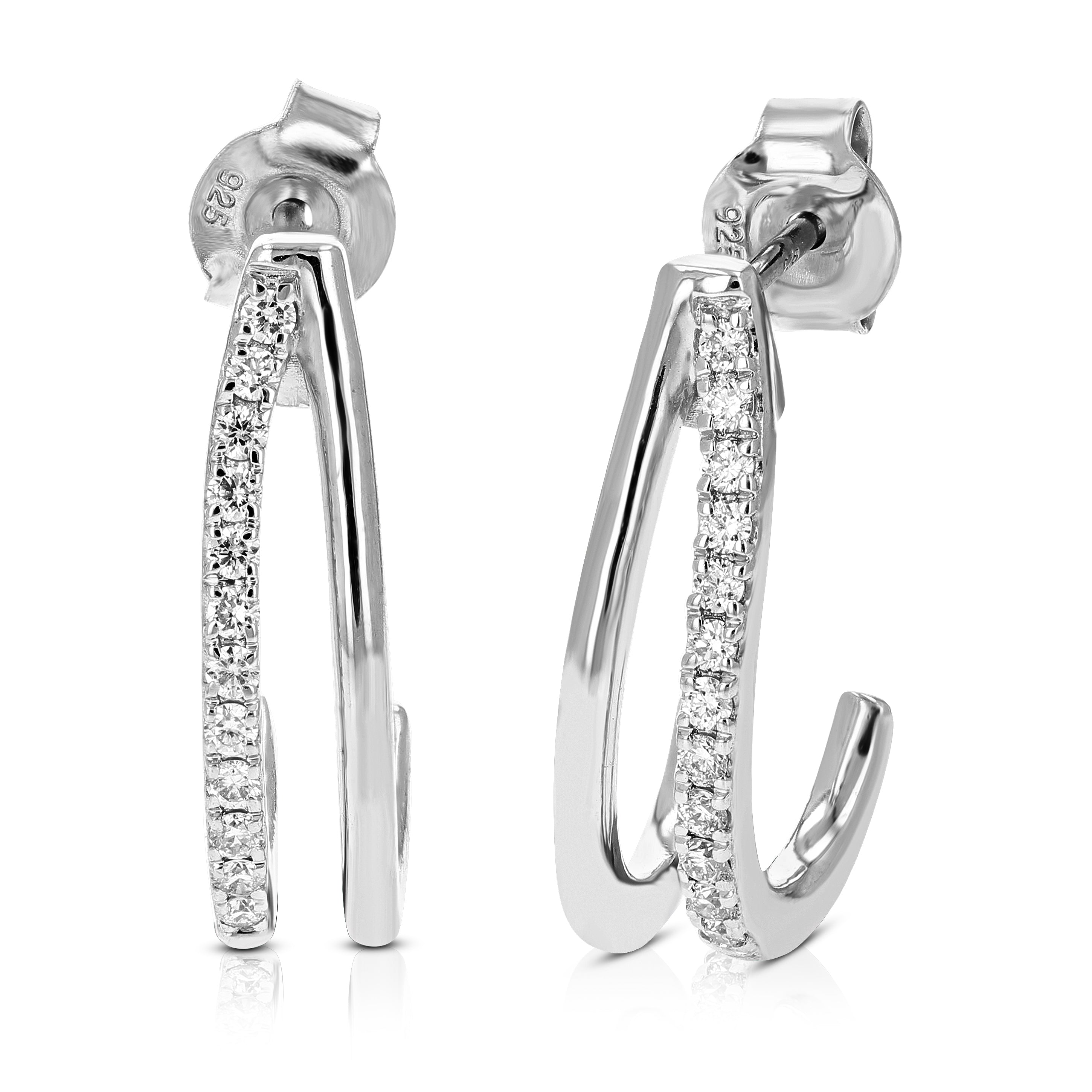 Chic Fashion Diamond Dangle Earrings