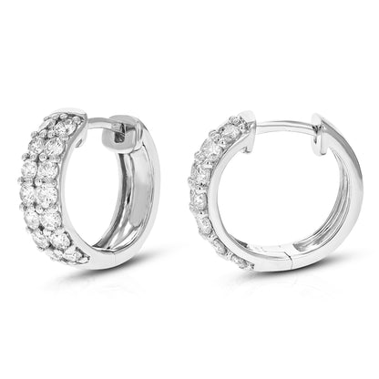 Lab Grown Diamond Hoops