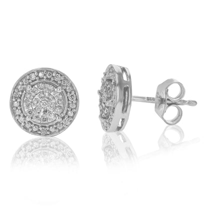 Prong Diamond Stud Earrings