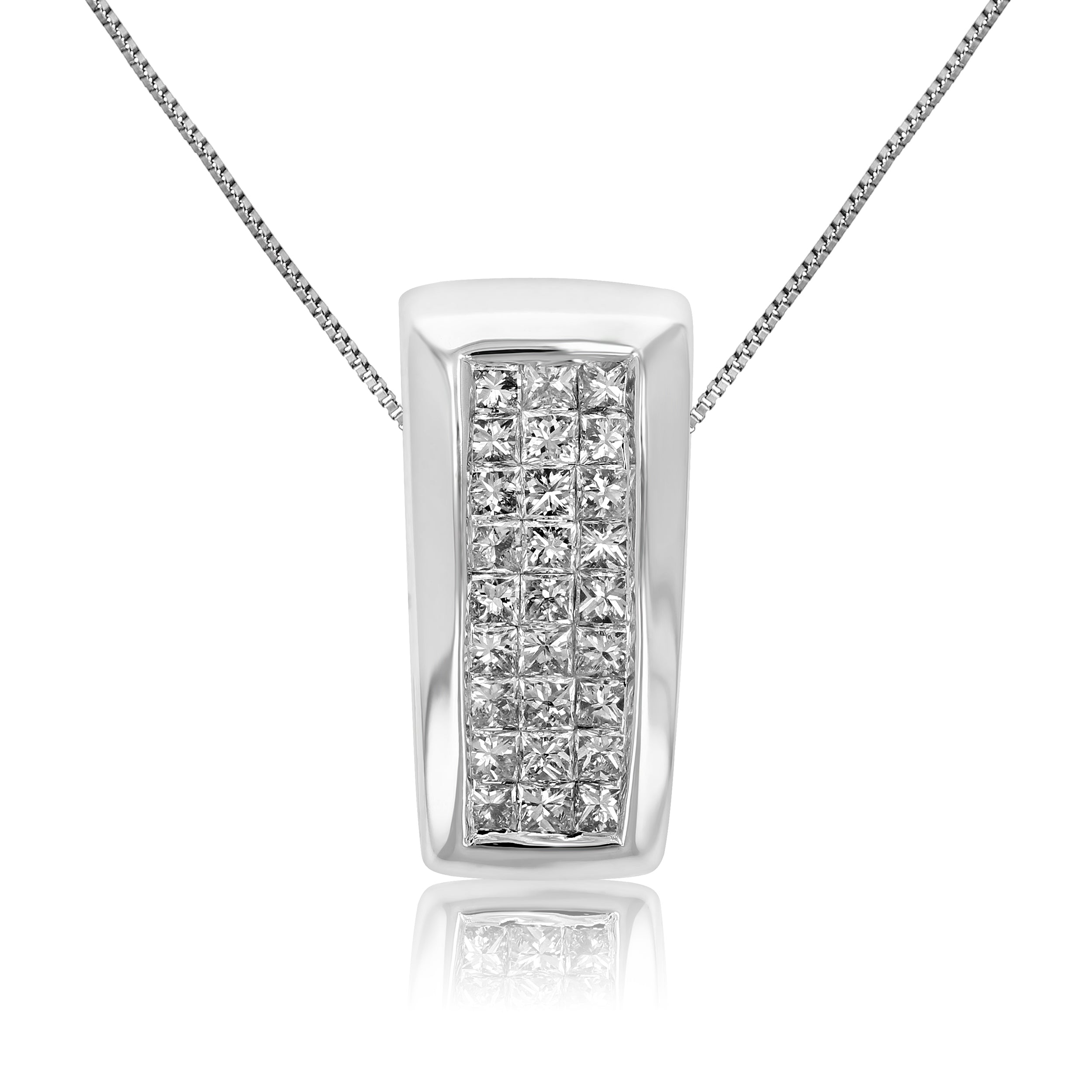 Fashion Diamond Pendant Necklace