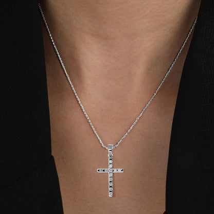 Cross Diamond Pendant Necklace