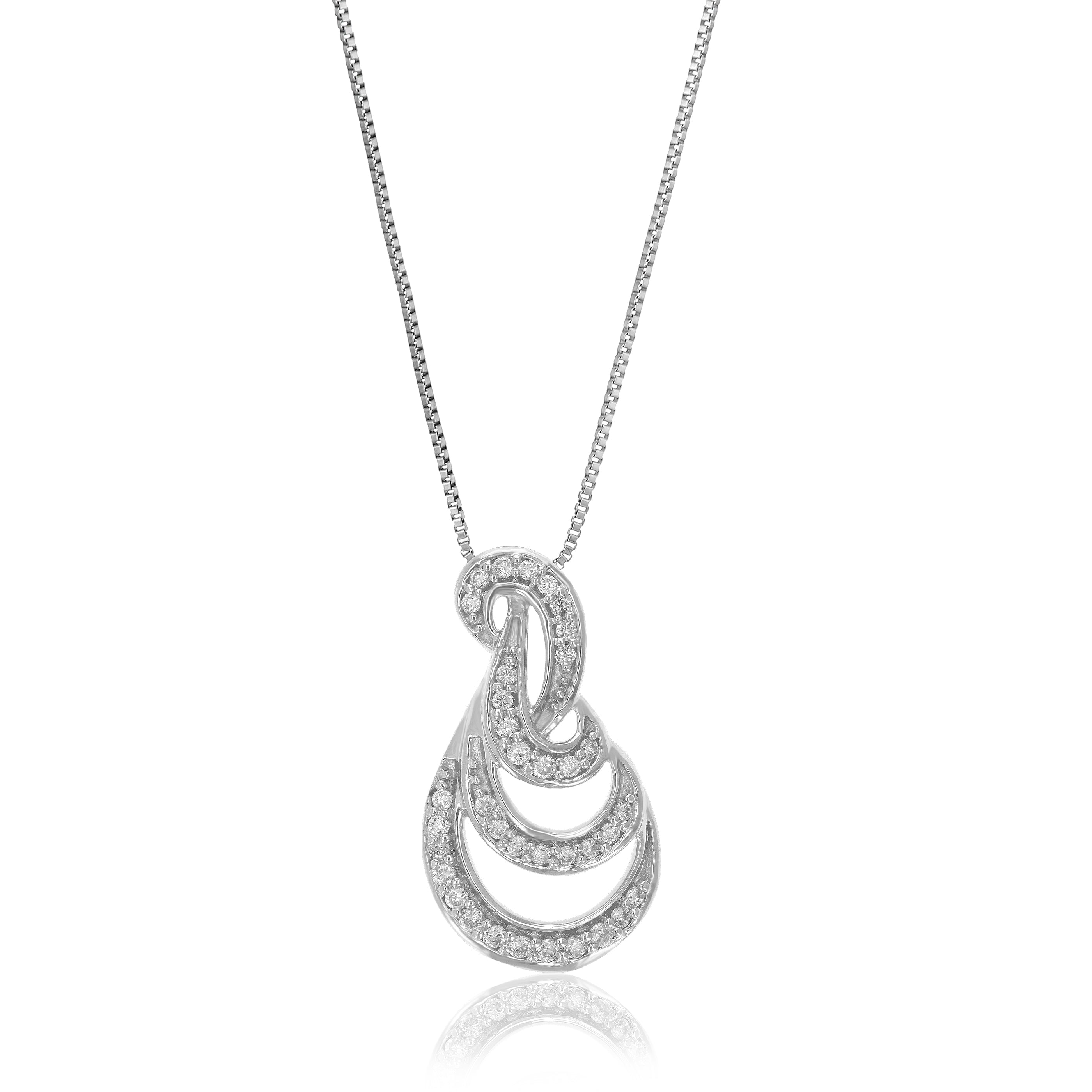 Fashion Diamond Pendant Necklace