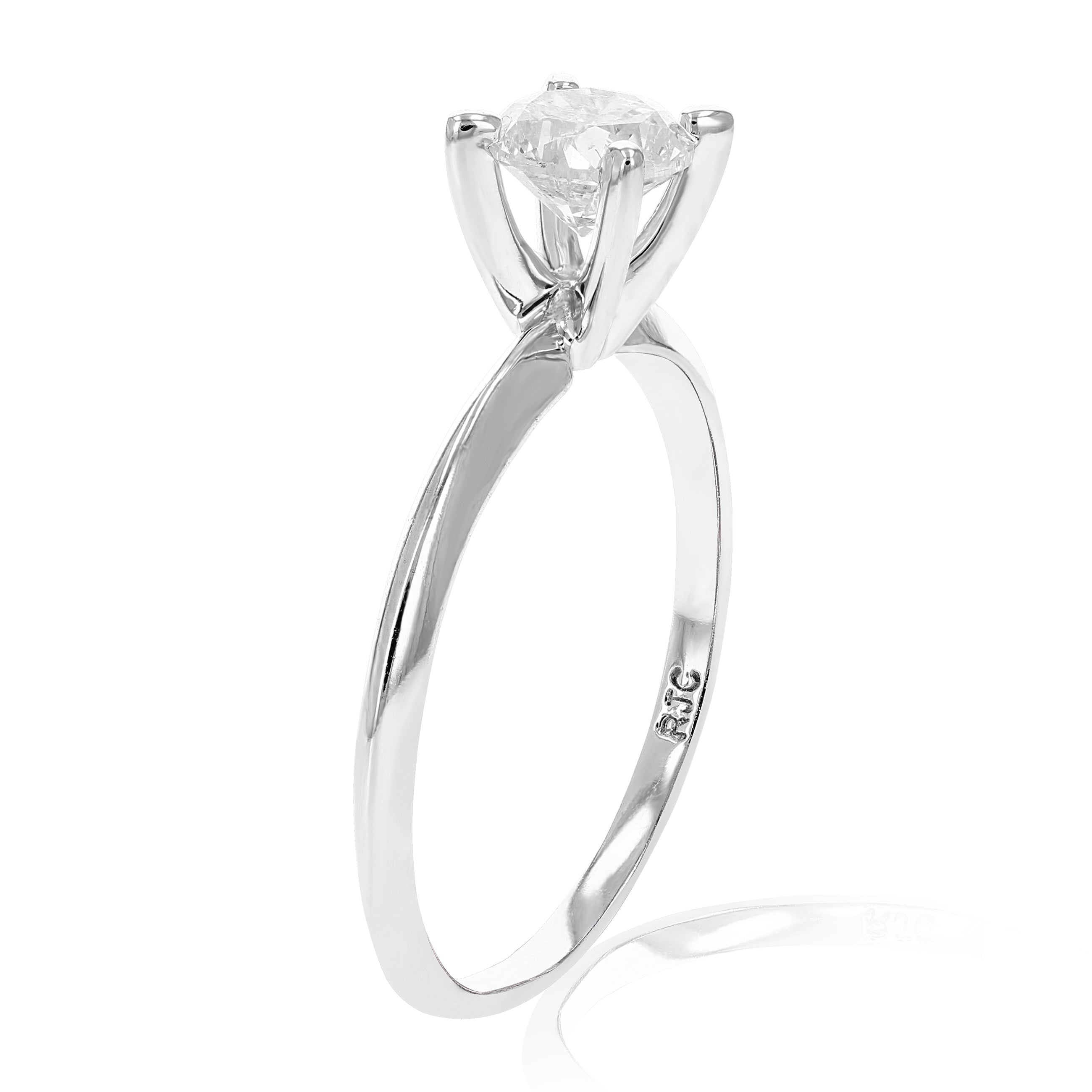 Solitaire Diamond Engagement Ring