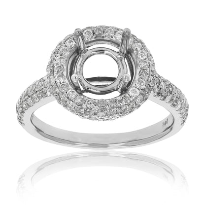 Semi Mount Engagement Ring