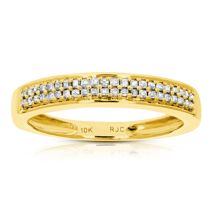 Princess Diamond Wedding Band