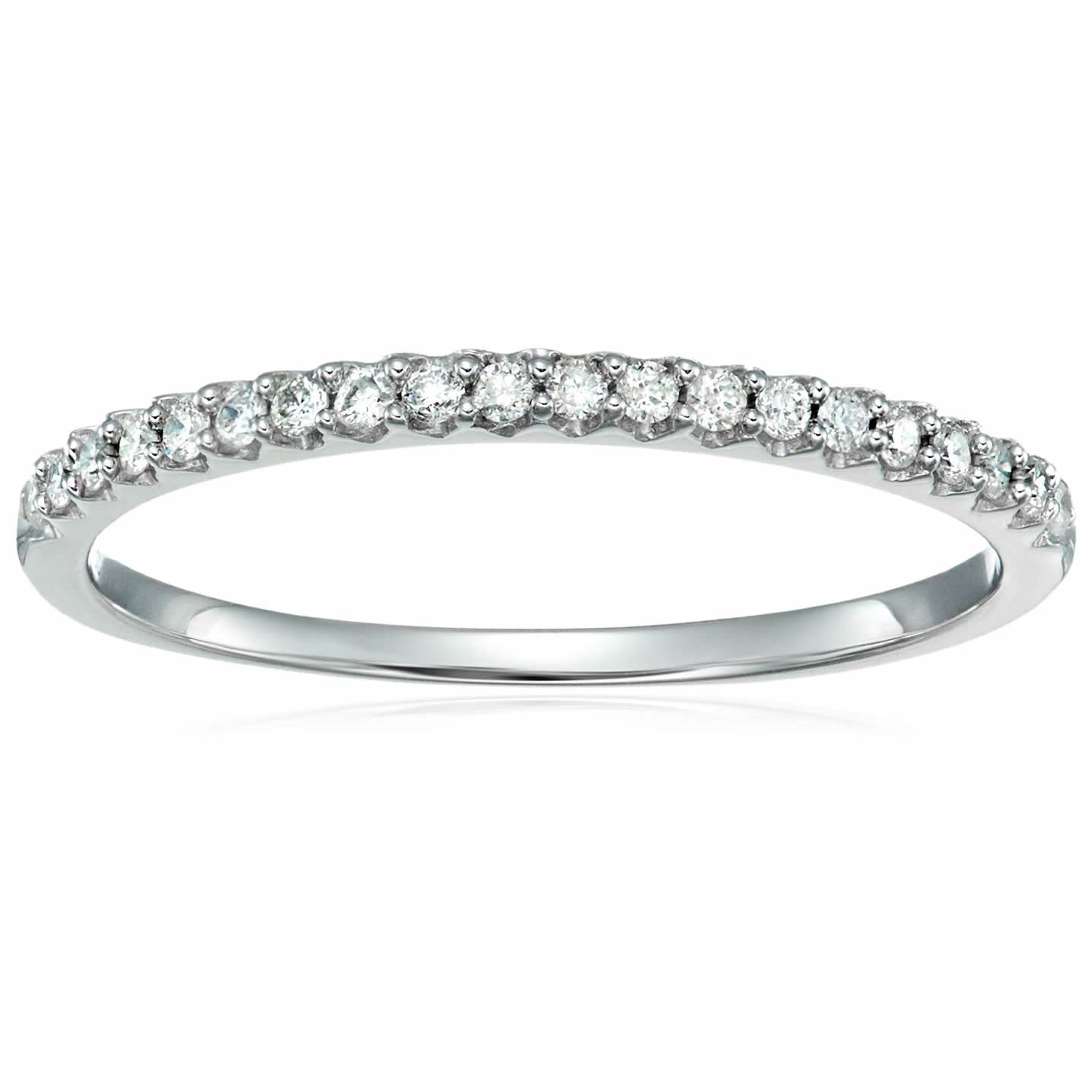 Classic Diamond Wedding Micro Pave Band