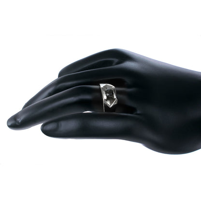 Black Solitaire Diamond Ring