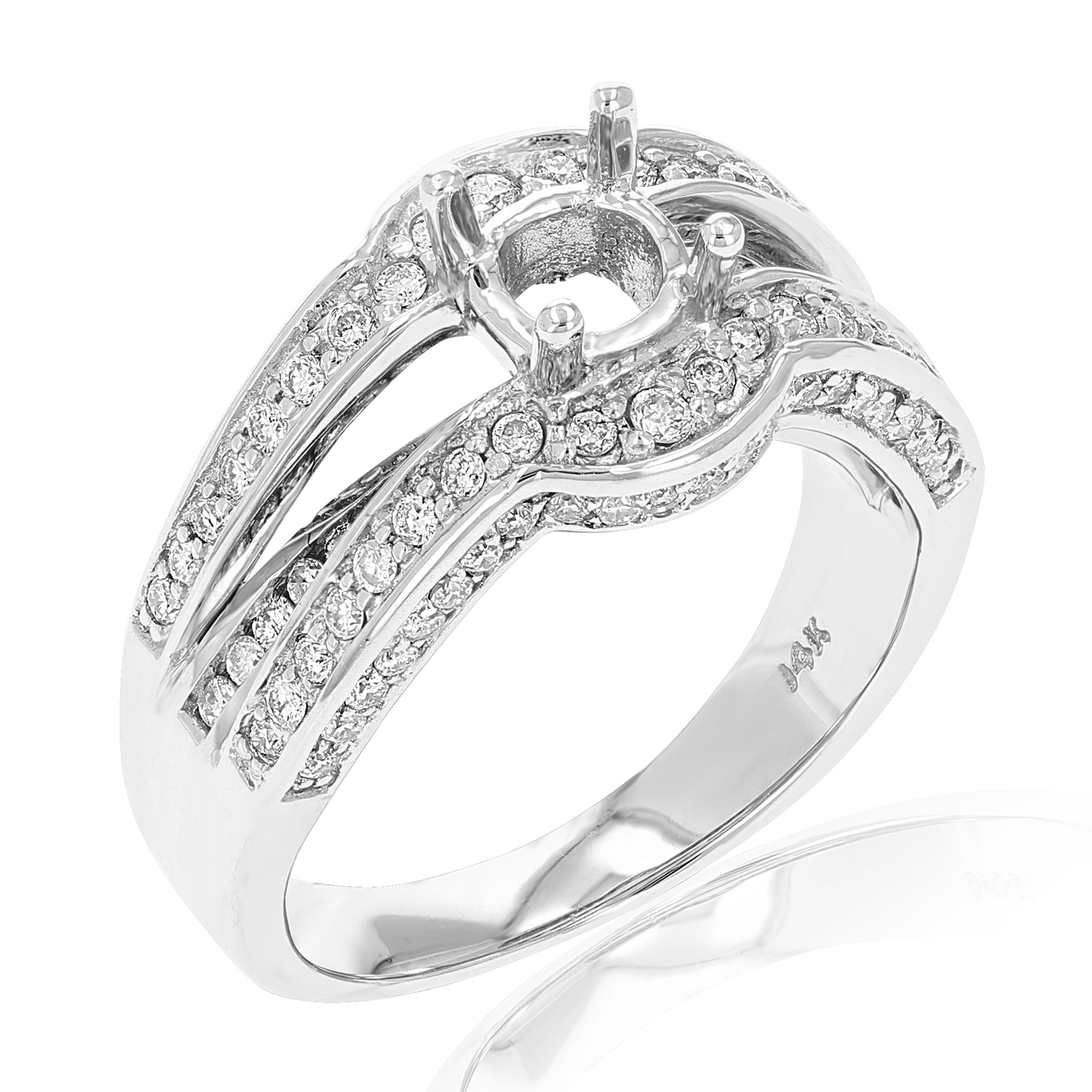 Semi Mount Diamond Engagement Ring