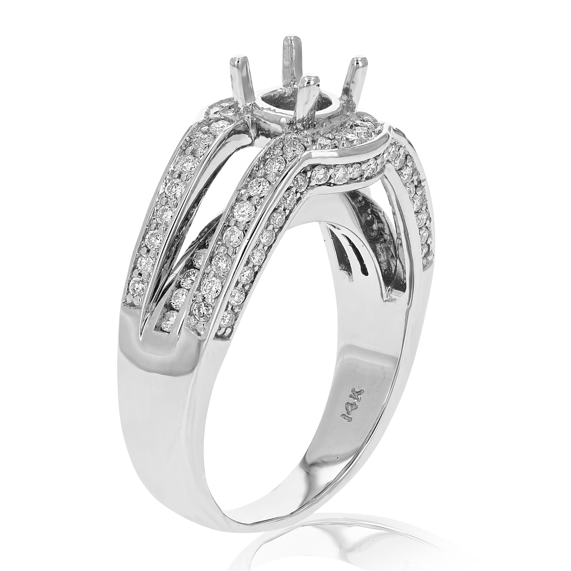 Semi Mount Diamond Engagement Ring