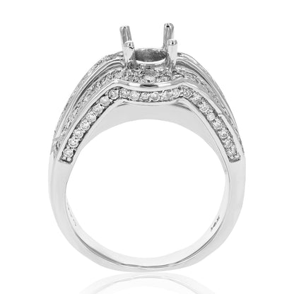 Semi Mount Diamond Engagement Ring