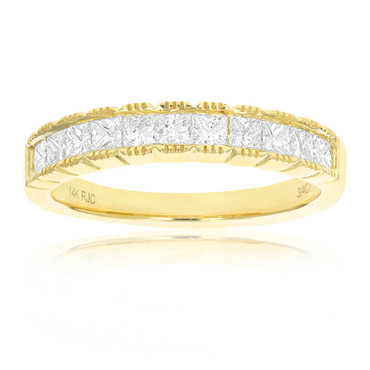 3/4 cttw Diamond Wedding Band in 14K Gold