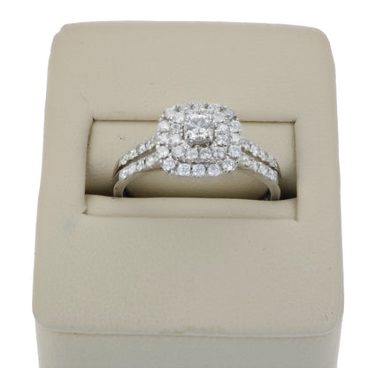 Classic Cushion Diamond Engagement Ring