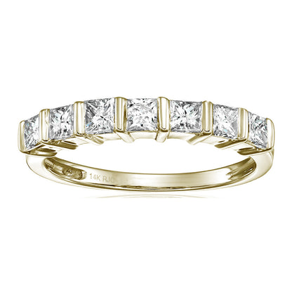 Pristine Princess Diamond Band