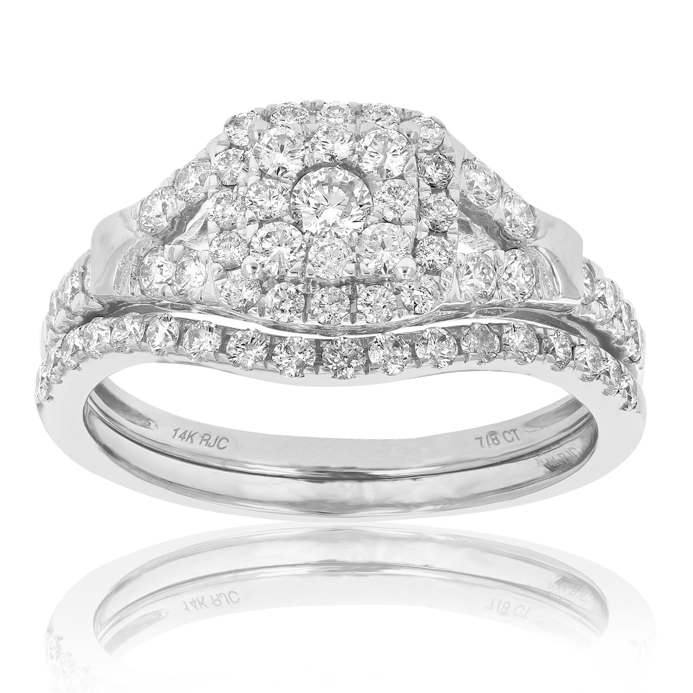 Split Shank Diamond Bridal Set