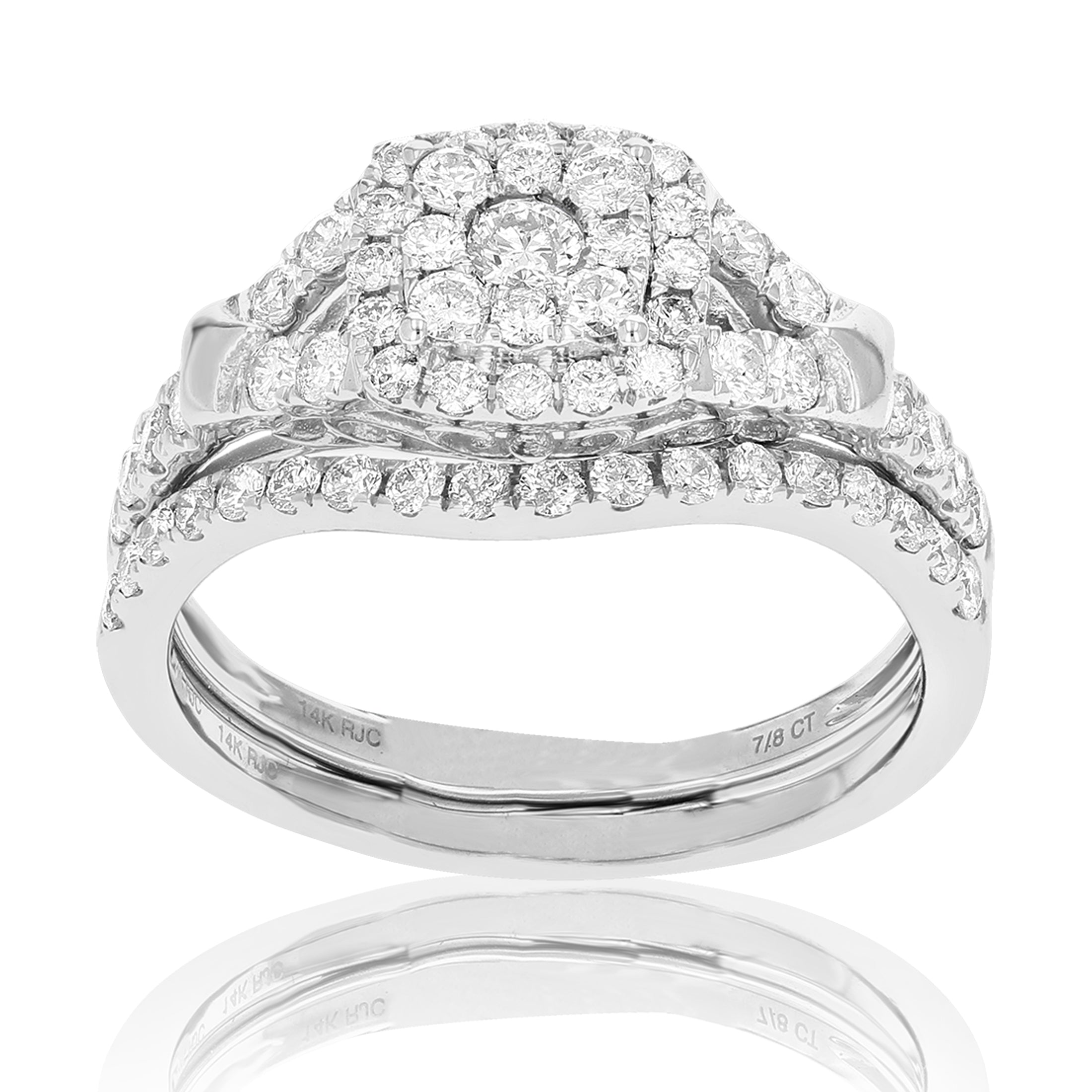 Split Shank Diamond Bridal Set