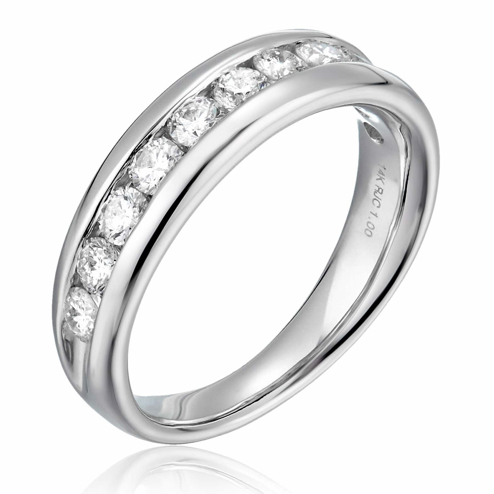 Comfort Diamond Wedding Band