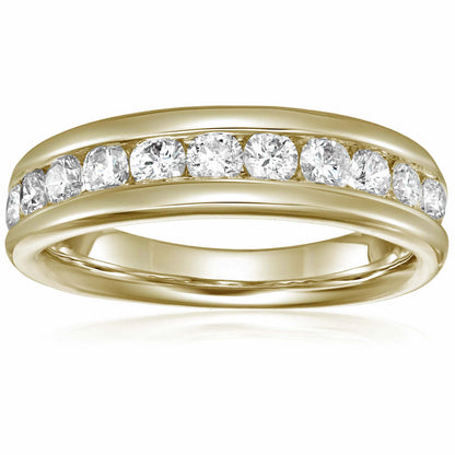 Comfort Diamond Wedding Band