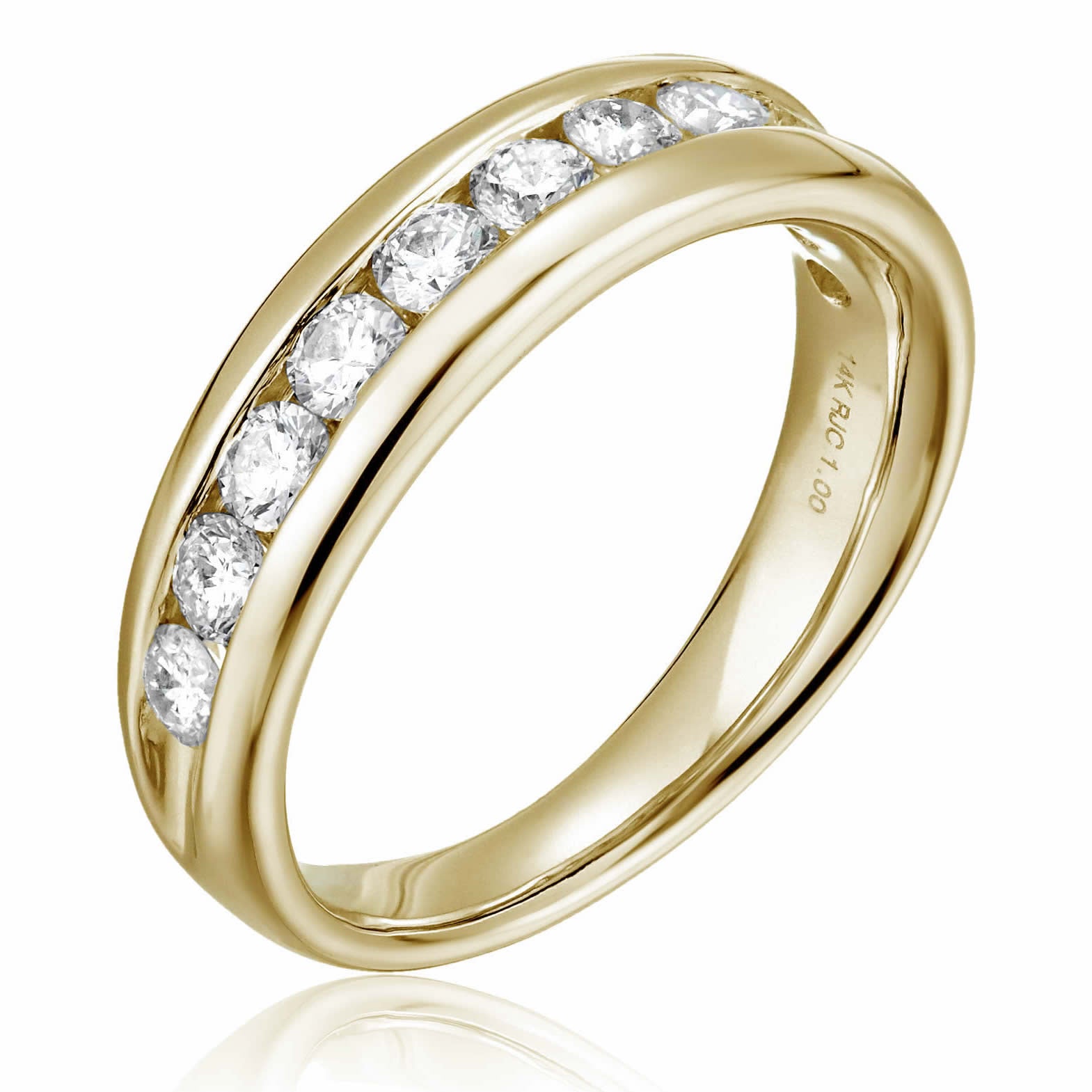 Comfort Diamond Wedding Band