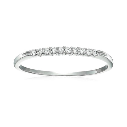 10 Stone Petite Diamond Band