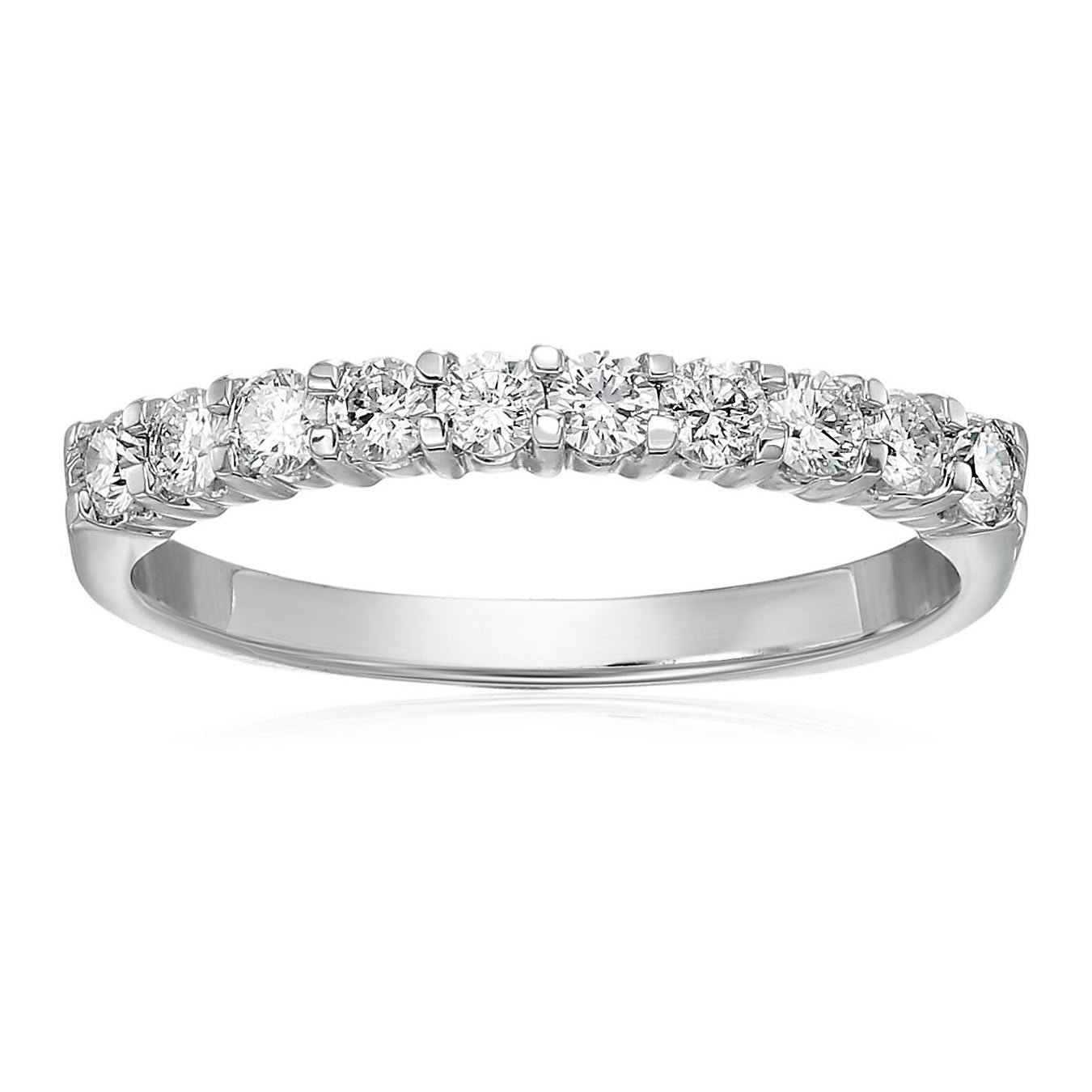 10 Stone Diamond Wedding Band