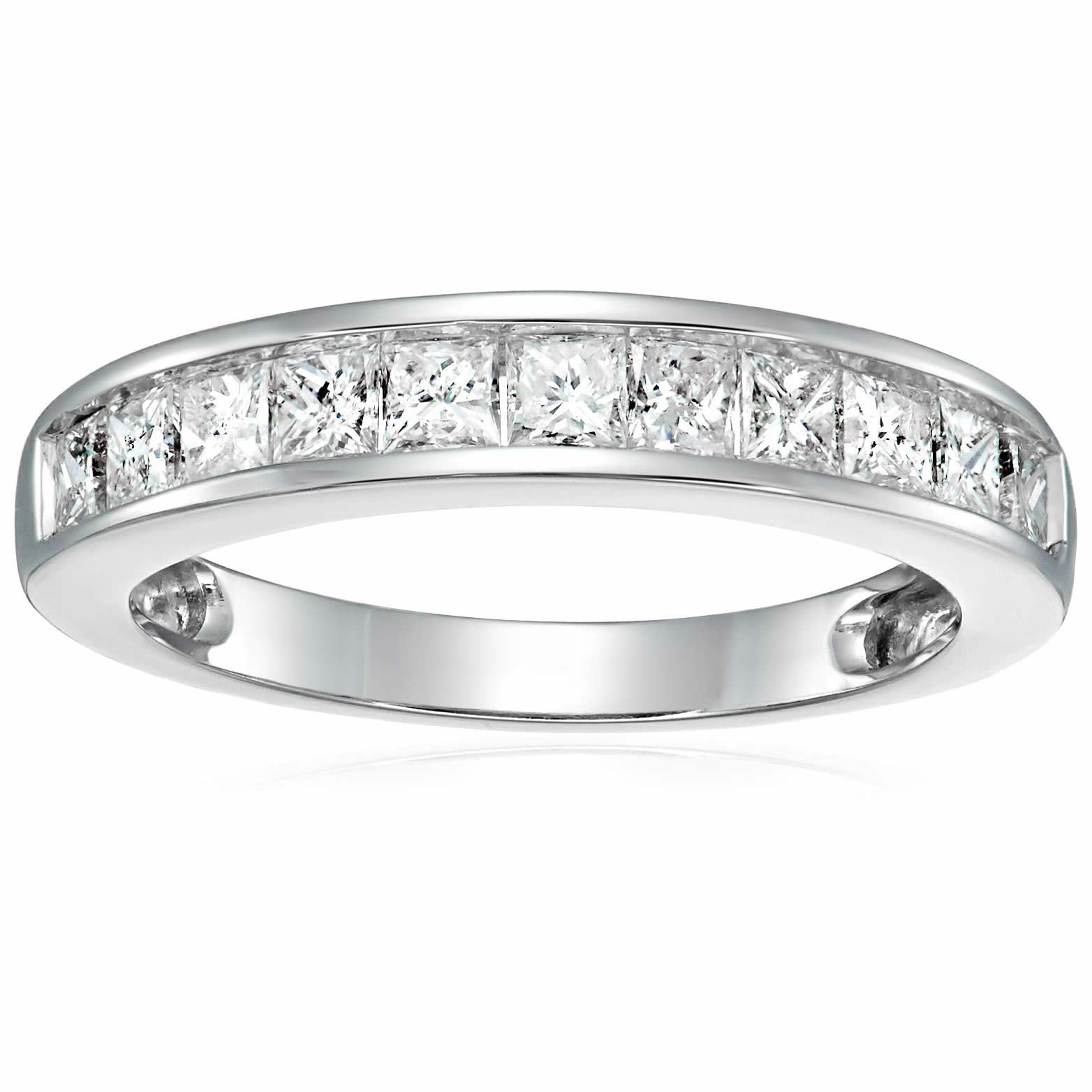 Classic Princess-cut Diamond Band