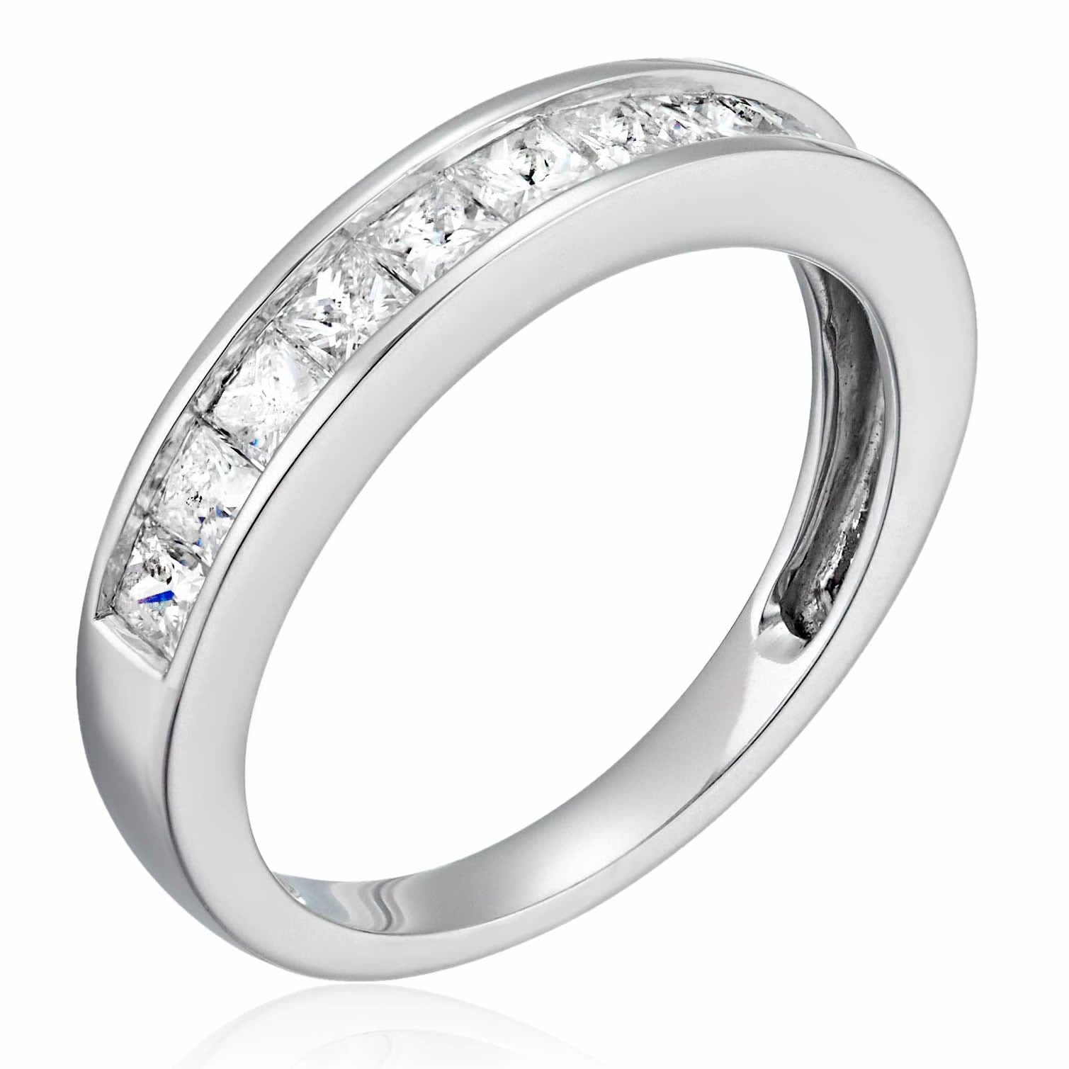 Classic Princess-cut Diamond Band