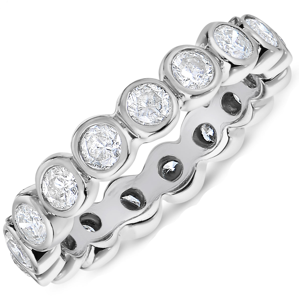 Diamond Bezel Eternity Ring