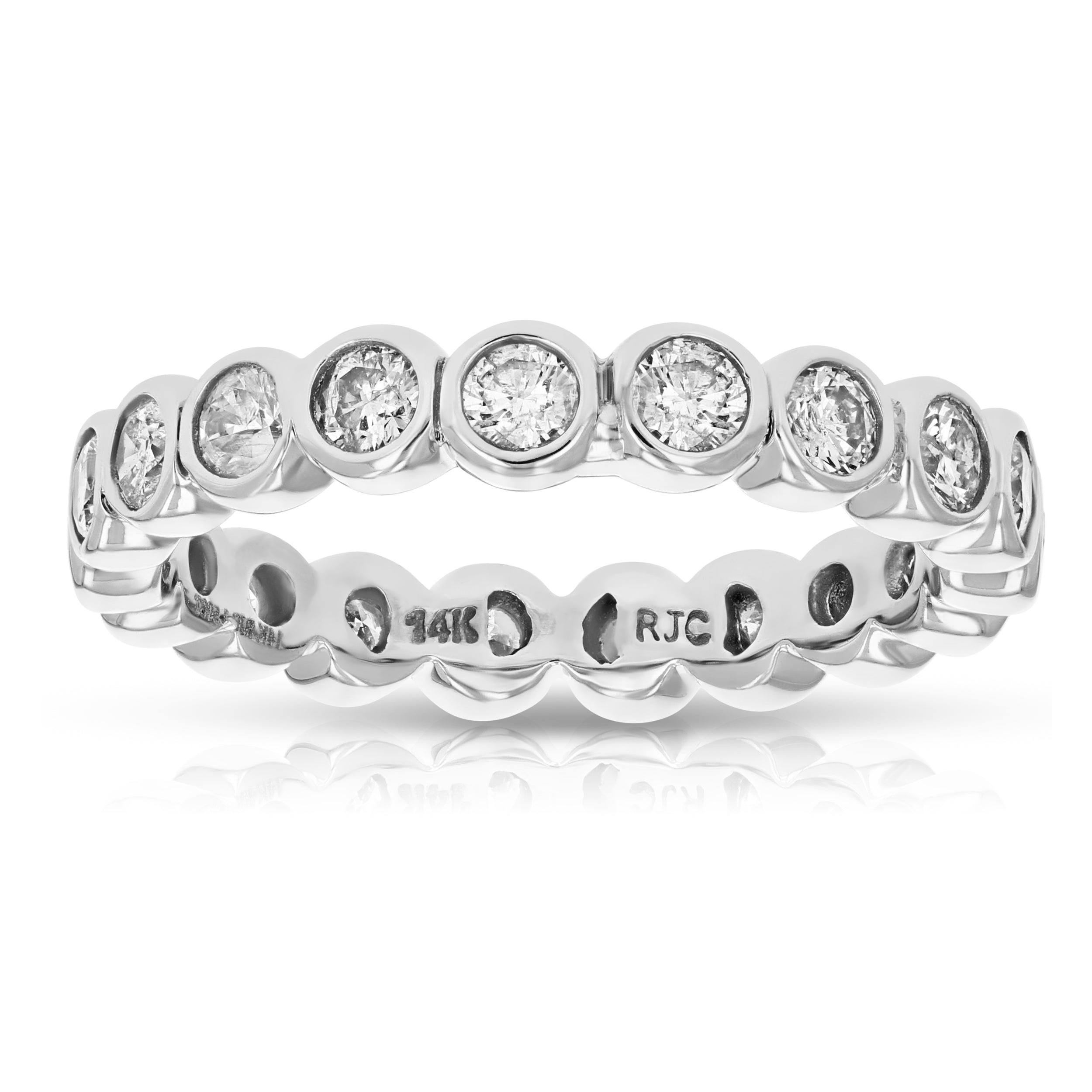 Diamond Bezel Eternity Ring