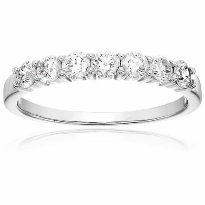 7 Stone Diamond Band