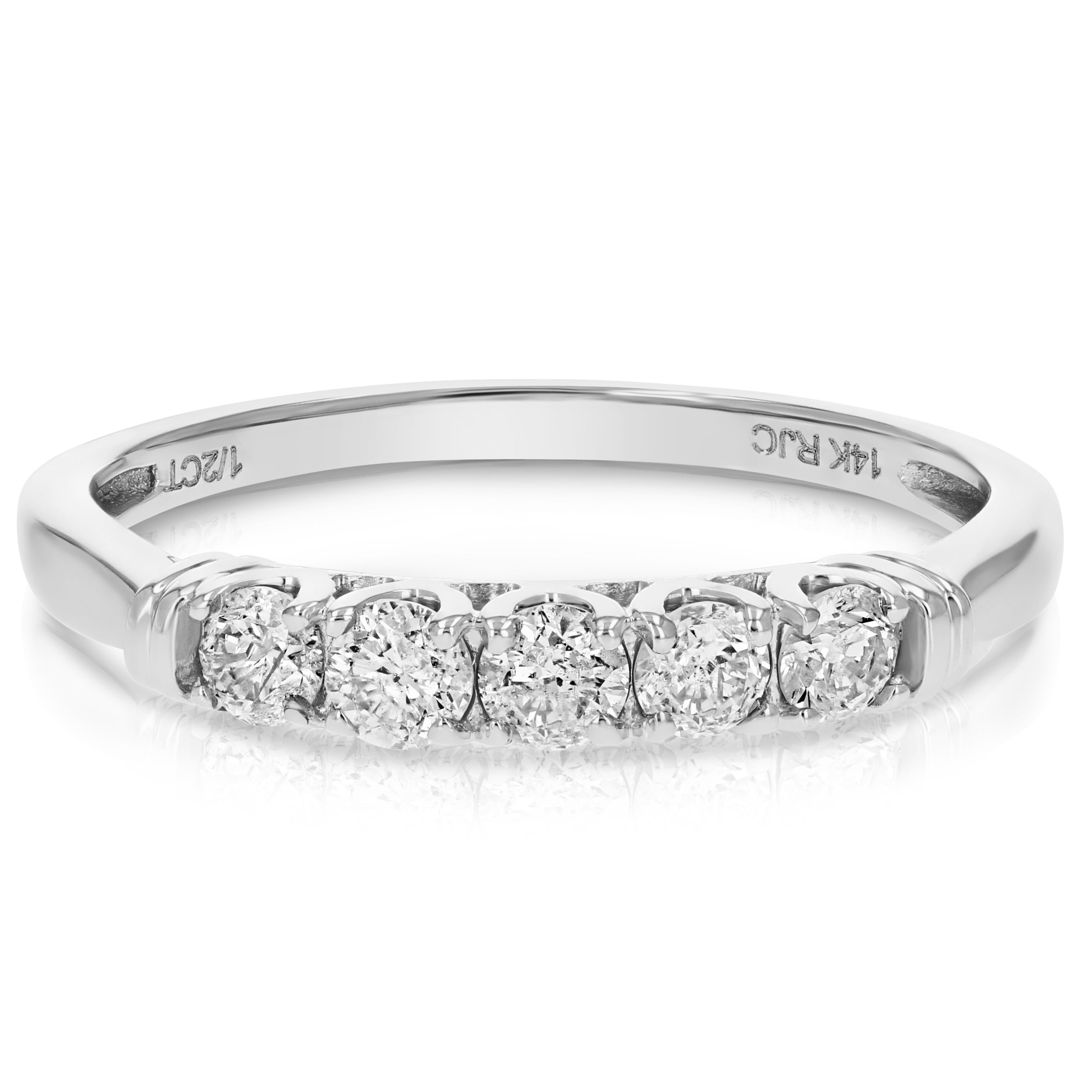 5 Stone Diamond Engagement Ring