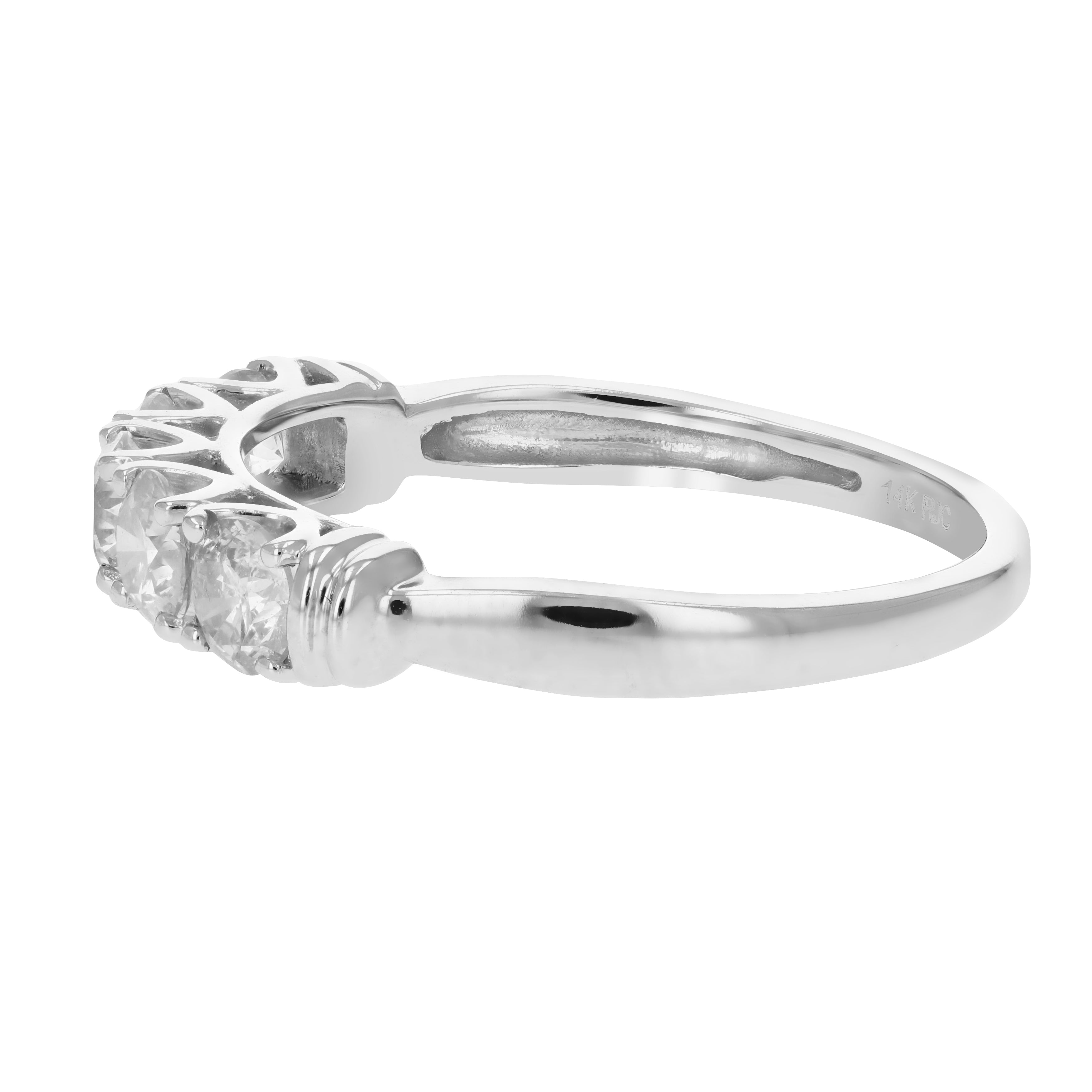 Five Stone Diamond Engagement Ring