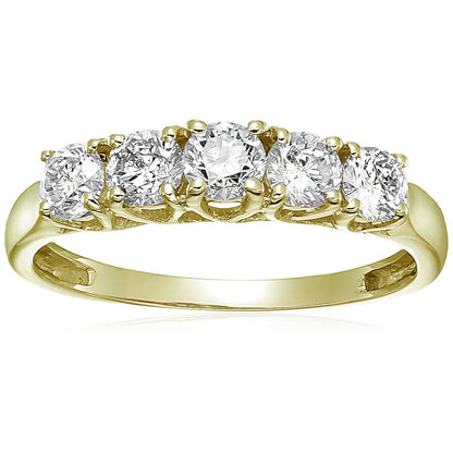 1 cttw Diamonds Wedding Ring in 14K Gold