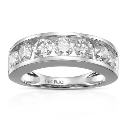 Diamond Classic Wedding Band in 14K Gold