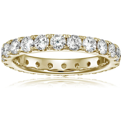 Diamond Prong Full Eternity Band