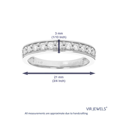 French Diamond Basket Wedding Band